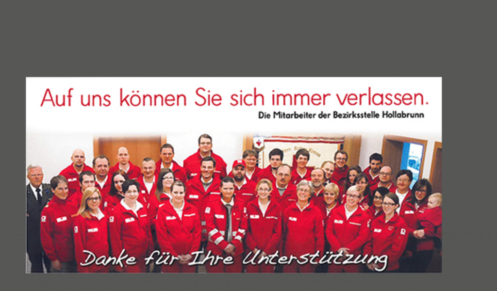 Rotes Kreuz Mailing